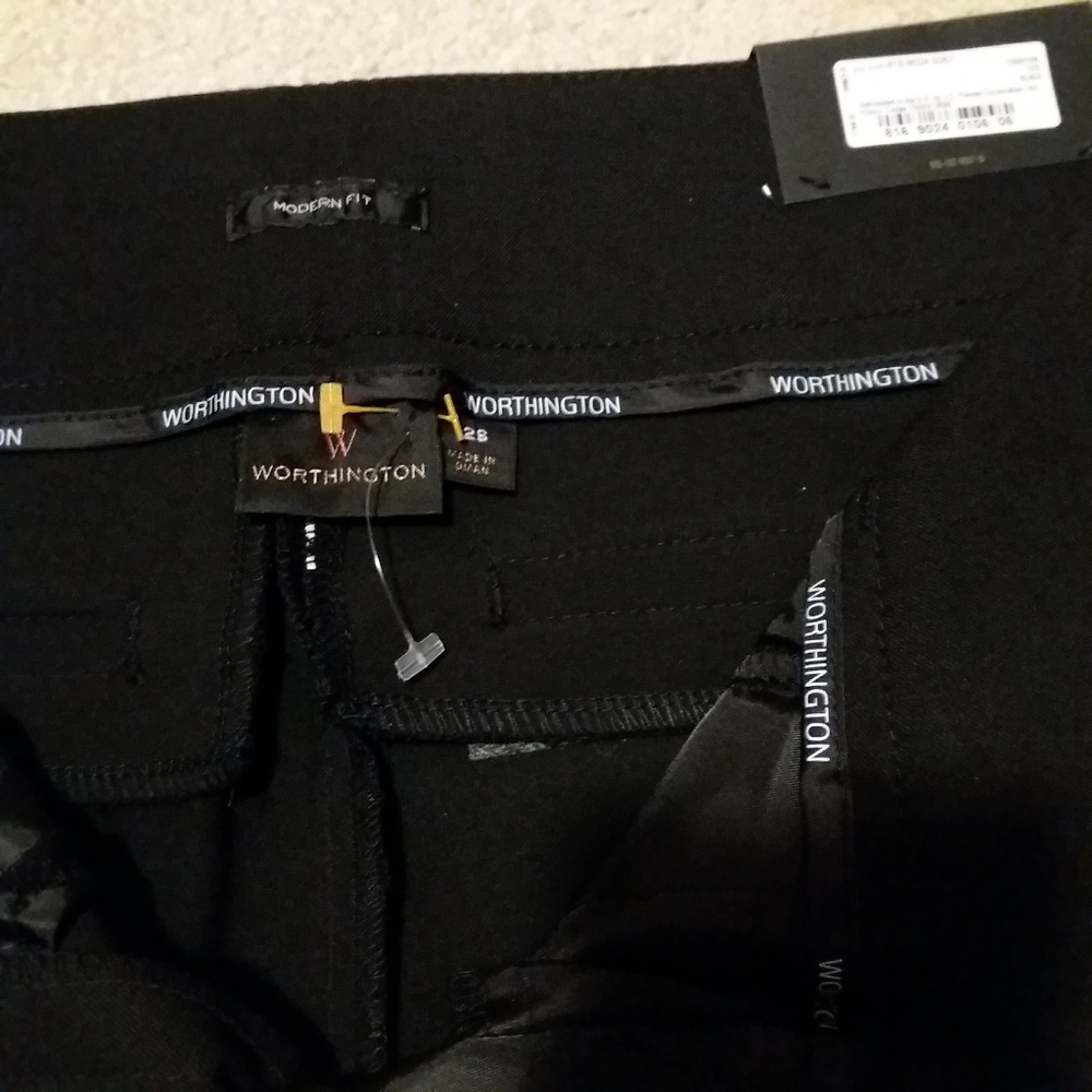 Worthington modern fit super stretch women's dress pants. 12 SHORT - Picture 6 of 6